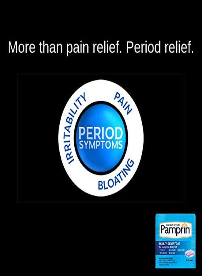 Pamprin Multi-Symptom Caplets 40 Caplets (Pack of 4) - Image 5